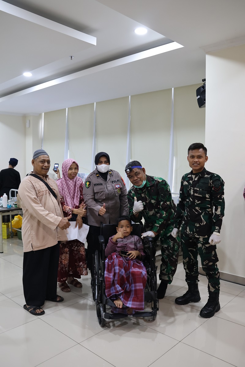 Galeri Dharma Sehat — Kegiatan bakti Kesehatan Bantuan Disabilitas